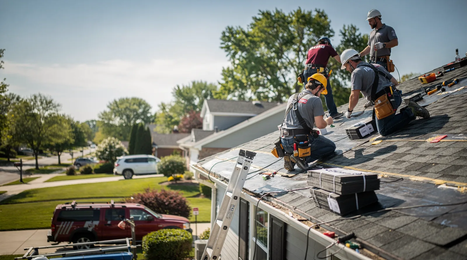 Roof Repair in Adair, IL around you